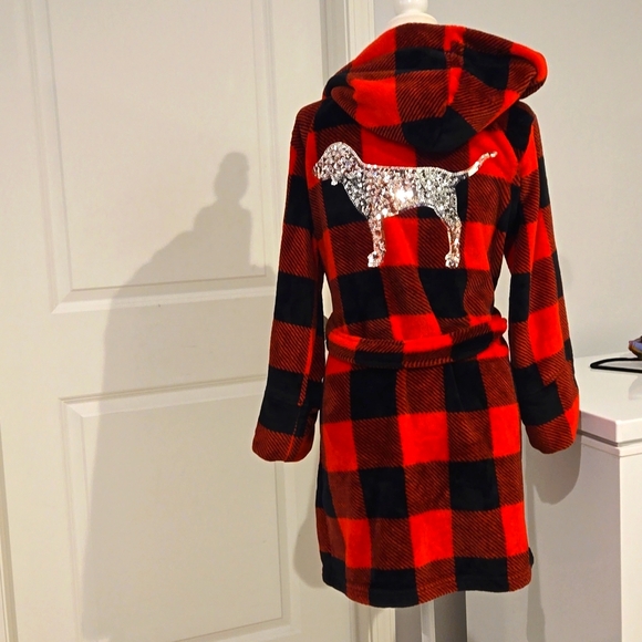 Pink Plaid Robe - Picture 5 of 5